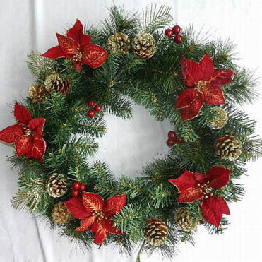 18" Christmas Wreath