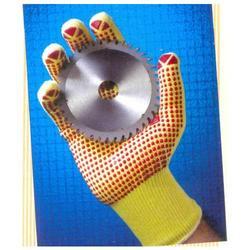 Pvc Dotted Knitted Gloves