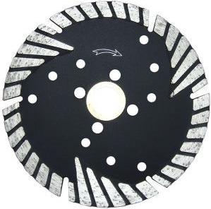 Segmented Turbo Teeth with Deep Undercut Protection Diamond Blade-4"-14