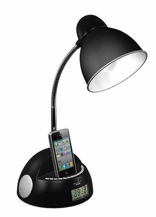 iPhone Lamp Speaker KP-513 (Black)