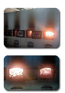 Briquette Fuel Fired Boiler With External Furnace