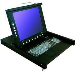 Computer Server Rack Mount LCD Display Chassis