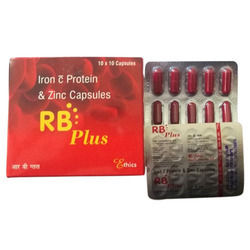 Iron And Protein Capsules With Zinc