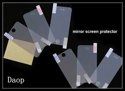 Glossy Mirror Screen Protector Film for iPhone 4G