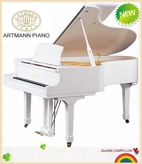 White Baby Grand Piano (Gp148)