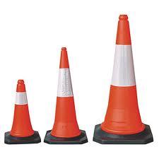 Lightweight Safety Cone with High Visibility 