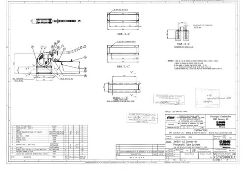 Pneumatic Sample Conveying System