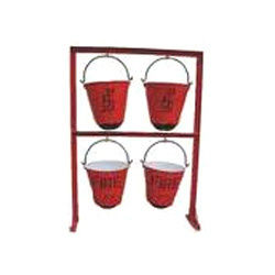 Fire Bucket Stand - Durable Steel Construction | Customizable Specifications, Versatile Design for Various Industries