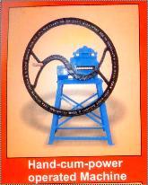 Hand-cum-Power Operated Machine