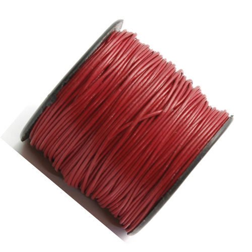 Bolo Leather Cord Red