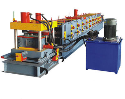 Metal Stud Roll Forming Machine - High Grade 45# Steel, 12m x 1.2m x 1m , Advanced Hydraulic Cutting System, PLC Control with Delta Transducer