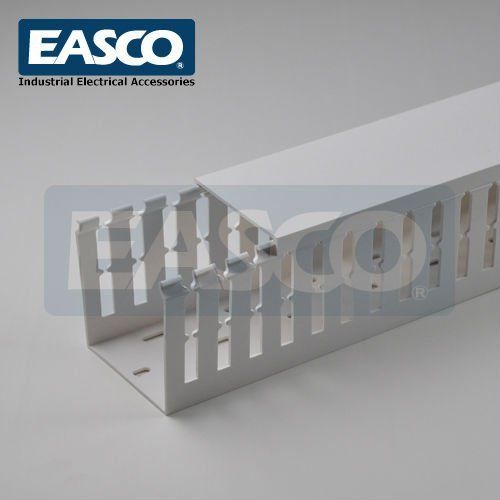 White Color Pinch Points PVC Trunking