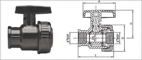 Female-Female Threaded Ball Valves (Pn 16)