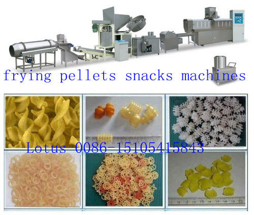 Extruded Frying Pellet Snack Food Machine