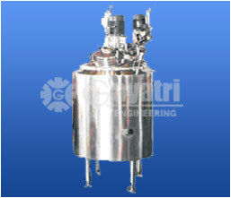 Mixing Vessel - High-Grade Non-Corrosive Polymer, Sturdy Build for Pharmaceutical and Chemical Industries