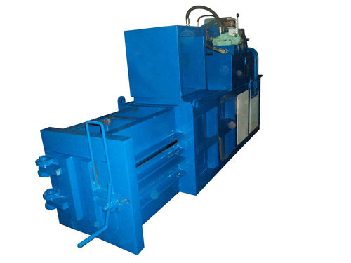 15 HP 20 kg to 100 kg Capacity Horizontal Paper Baling Machine