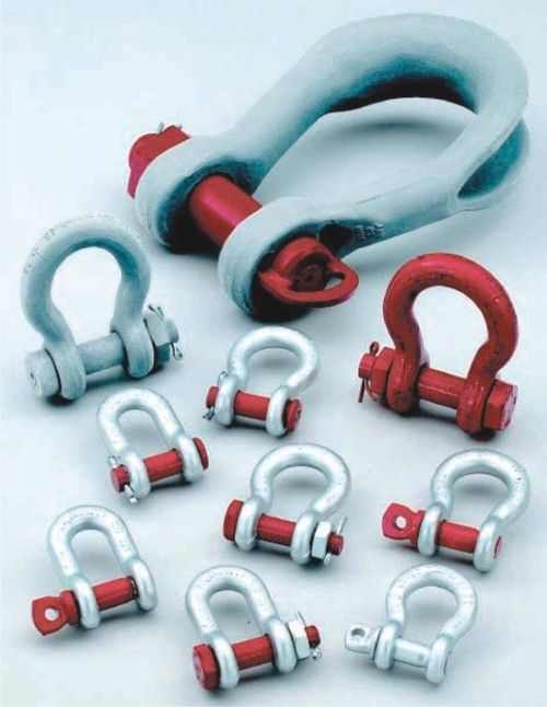 Bow Shackles Lifting Capacity: 1 To 225 Metric Ton