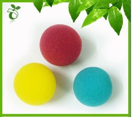 Cleaning Sponge Ball - Quality Raw Material, Variety of Designs and Sizes, Vibrant Colors