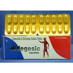Nimesulide & Diclofemac Sodium Tablets - Nidegesic