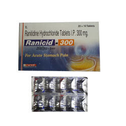  रैनिटिडिन हाइड्रोक्लोराइड टैबलेट I.P. - Ranicid