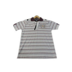 Cotton Stripes T- Shirt