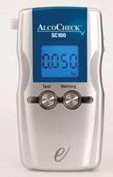 alcohol breath tester