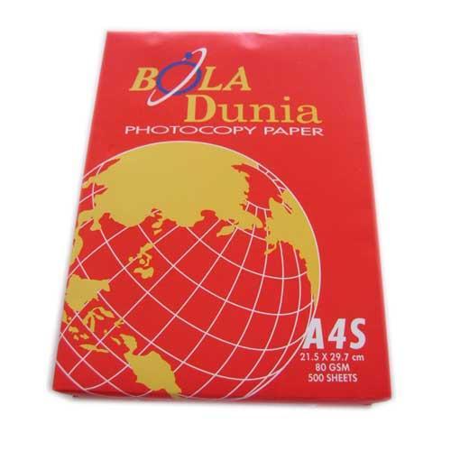 Bola Dunia A4 Copy Paper 70 gsm