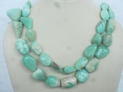 Chrysoprase Tumble Necklace