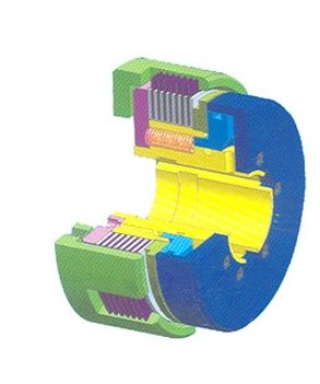 Hydraulically Pneumatically Operated Multi Disc Clutch And Brakes