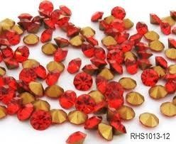 Indian Chaton Glass Beads