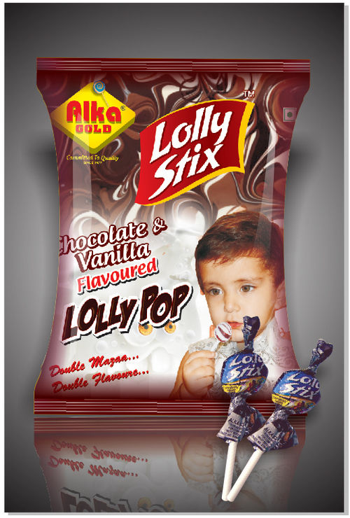 Chocolate Vanila Lollipop (Lolly Bolly)