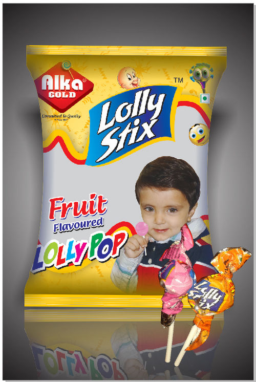 Mixed Fruit Lollipop (Lolly Bolly)