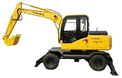 Mini Wheel Hydraulic Excavator