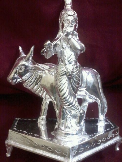 Shree Krishna Murti at Best Price in Ahmedabad, Gujarat | Krishna Silver