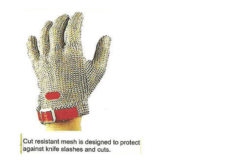 Metal Mesh Hand Gloves