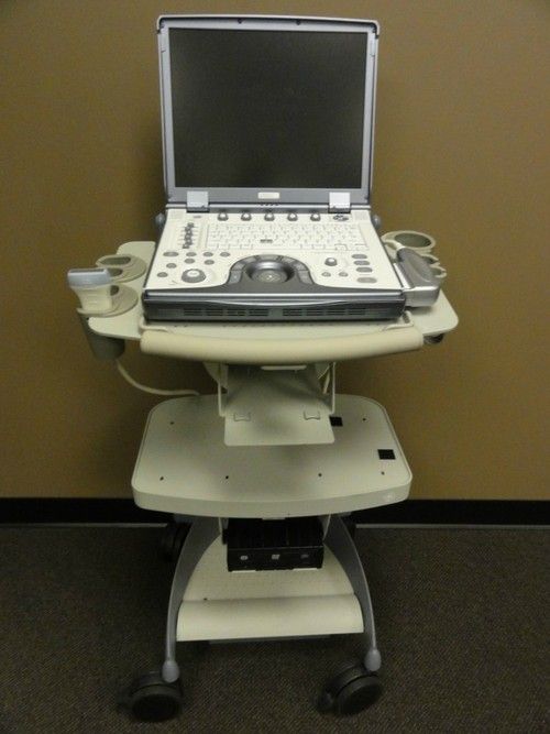 GE LOGIQ e Portable Ultrasound System w Probe