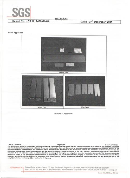 Aluminium Firewall