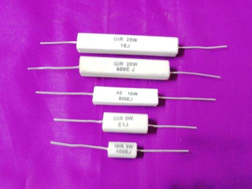 Ceramic Encased Axial Lead Type Resistors