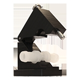 Exchangeable Flow Meter - Plastic, 100x75x50 mm, 10 bar Pressure | Fast Exchange, Easy Calibration, Barcode Reader