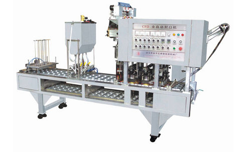 Jelly Cup Filling And Sealing Machine