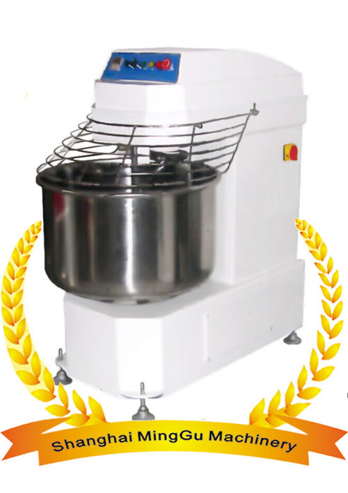 Dough Machine - 34L Stainless Steel Bowl Capacity, 750*430*900mm Dimensions | Spiral Mixer with Fast Speed, Safety Protection Net, Humanistic Operation Panel