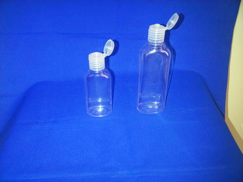 Hair Oil PET Bottles - 50ml & 110ml Sizes with Flip Top Caps | Premium Quality Plastic, Hygienic, Edible Oil Storage