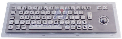 KY-PC-N Industrial Metal Keyboard With Optical Trackball