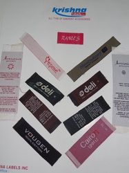 Printed Clothing Labels
