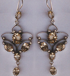 Citrine Dangle Earings