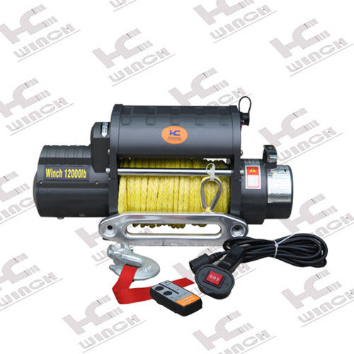 Jeep Winch With Synthetic Rope 12000lb