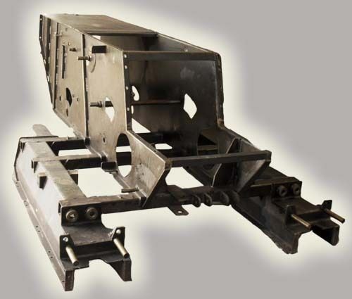 Track Combine Frame Assembly