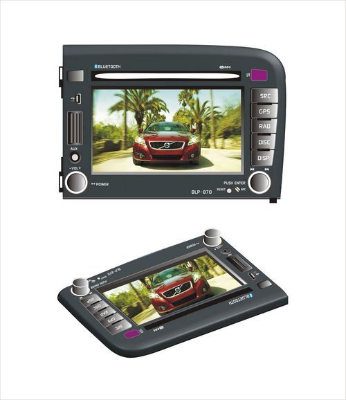 Car DVD Player with GPS/Bluetooth/Radio Functions