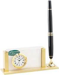 Desktop Watch With Pen Stand