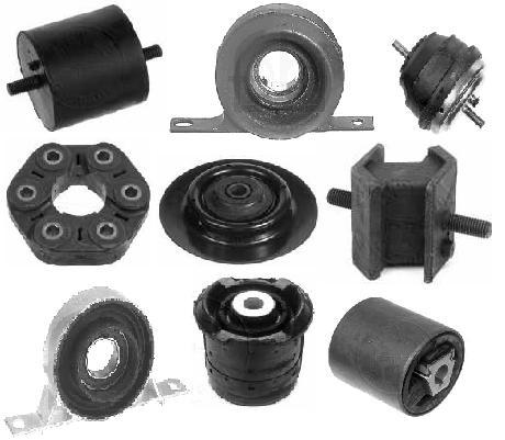 Engine Mounts And Bushing - Rubber And Metal Varying Dimensions Vibration Reduction Durable Easy Installation